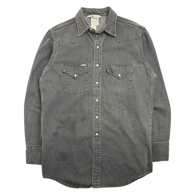 Vintage Carhartt Button-up L/S Shirt Black