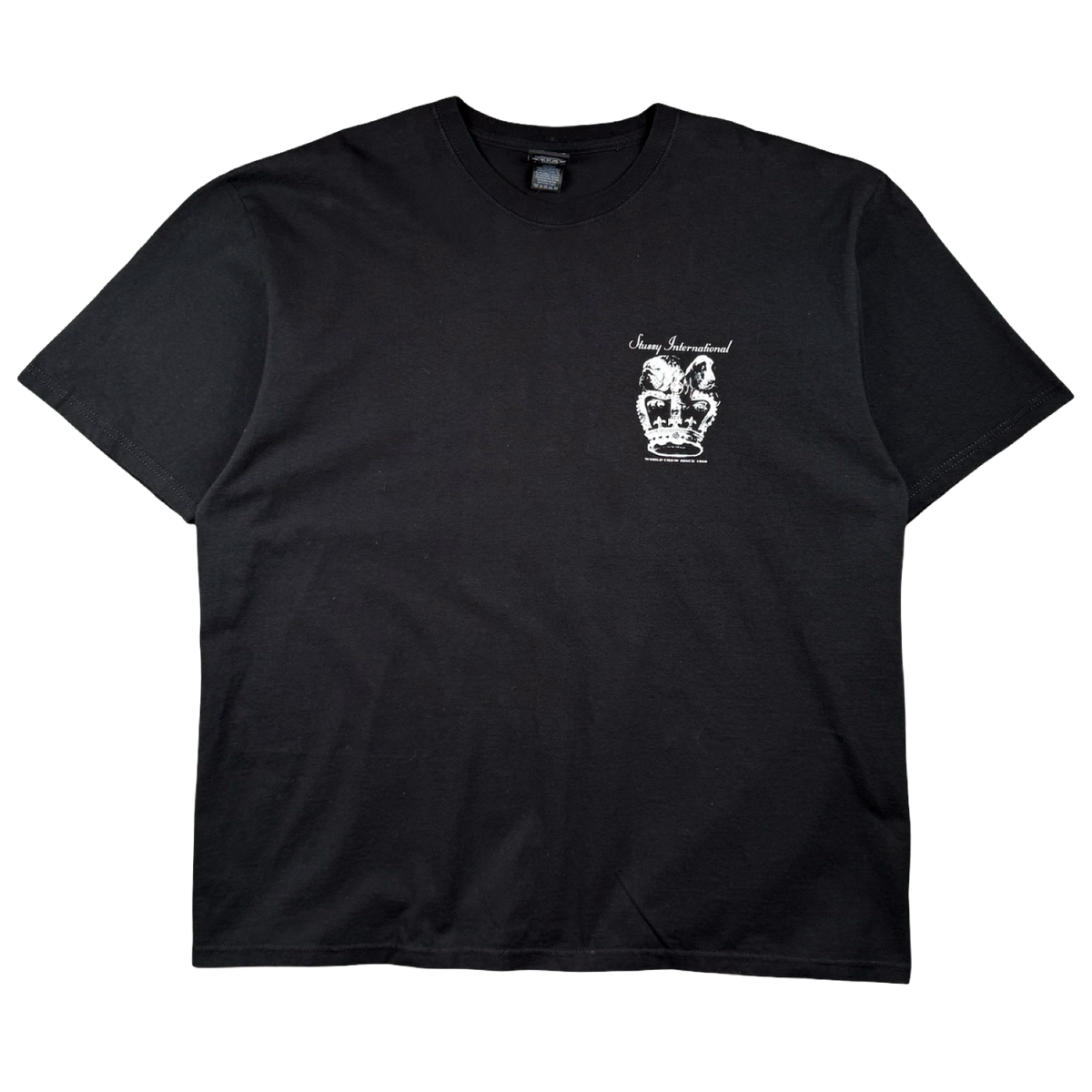 Stussy Dog Crown Tee Black (USED)