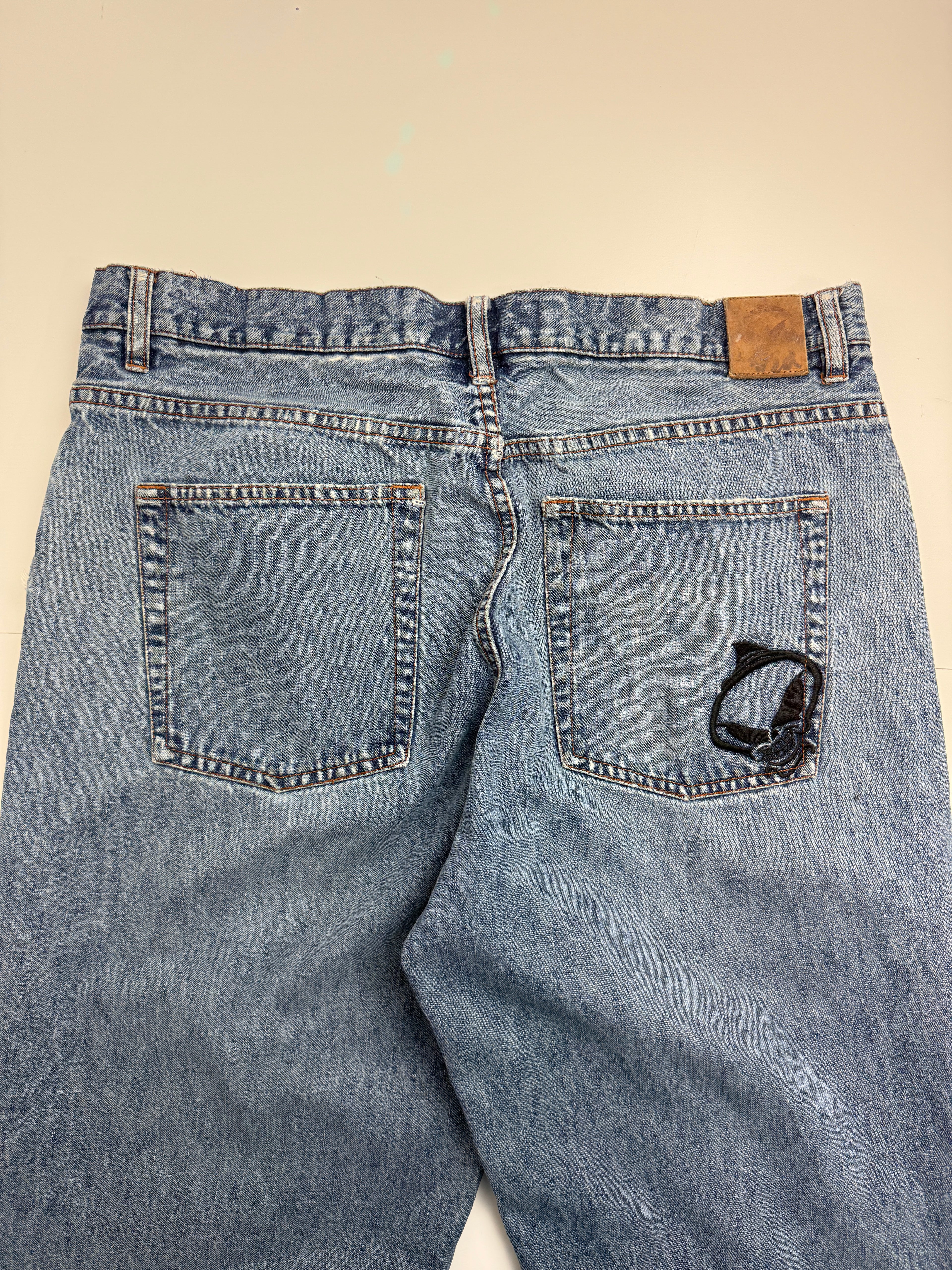 Blind Distressed Paint Splatter Denim Pants