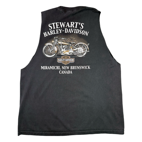 Vintage Harley Davidson Eagle Sleeveless Tee Black | Vintage Clothing Store Canada