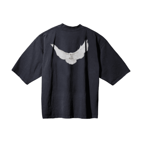 Yeezy Gap Engineered by Balenciaga Dove 3/4 Sleeve Tee Black | Vintage Clothing Store Canada