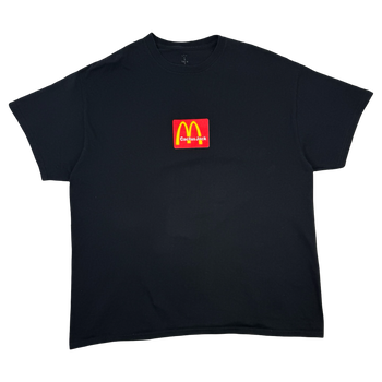 Travis Scott x McDonald's Sesame II Tee Black/Red (USED)