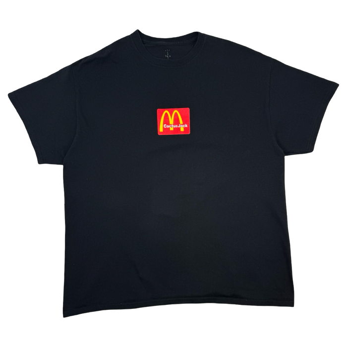 Travis Scott x McDonald's Sesame II Tee Black/Red (USED) | Vitnage Clothing Store Canada