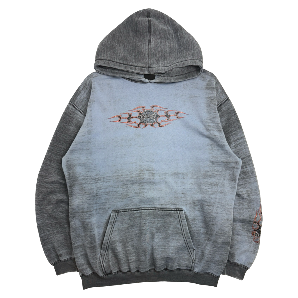Vintage 2000s No Fear Hoodie Faded Blue