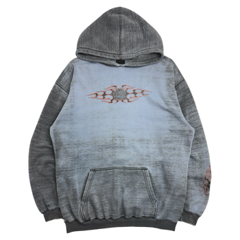 Vintage 2000s No Fear Hoodie Faded Blue