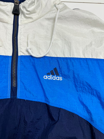 (L) Vintage 90s Adidas Windbreaker Jackets Multi