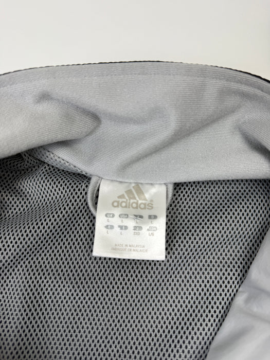 Vintage Adidas Track Jacket Grey/Black | Vitnage Clothing Store Canada