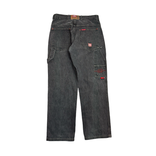 Vintage Y2k Ecko Unltd. Co. Carpenter Pants Faded Black | Vintage Clothing Store Canada