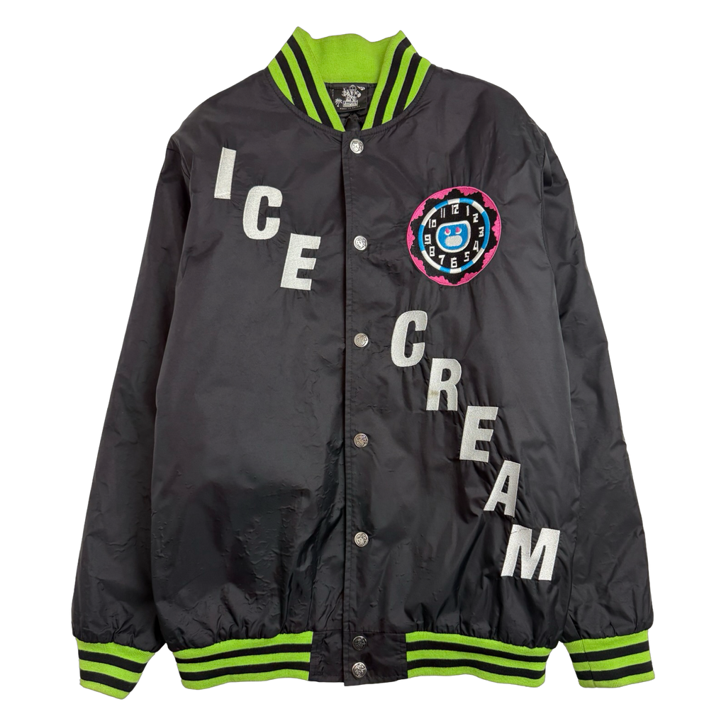 Billionaire Boys Club Ice Cream Varsity Jacket Black