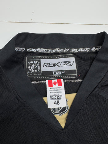 NHL Reebok Pittsburgh Penguins Sidney Crosby Hockey Jersey Black