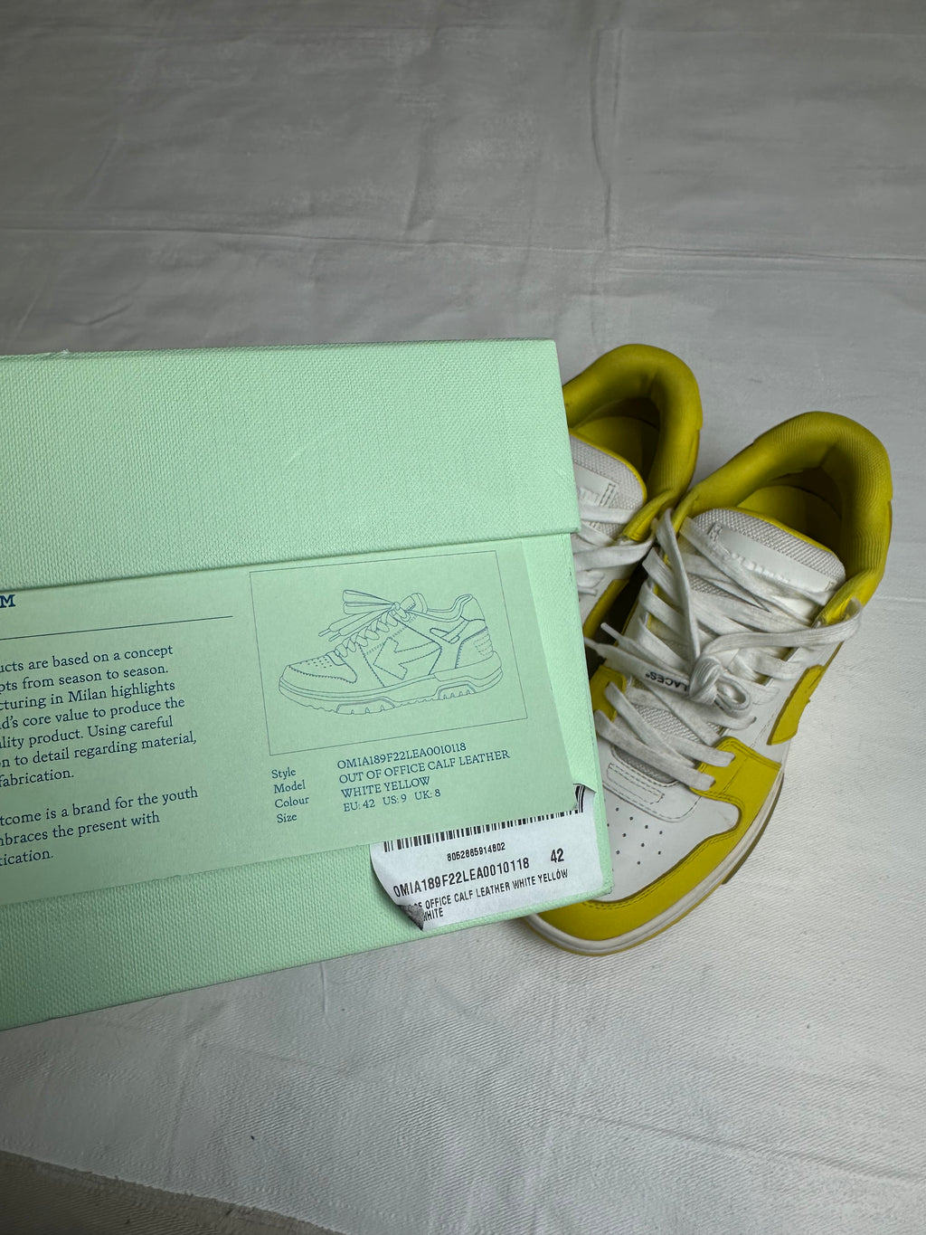 Off-White Out Of Office Yellow (USED)