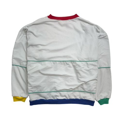 Vintage 90s Camp Beverly Hills Sweatshirt White | Vintage Clothing Store Canada