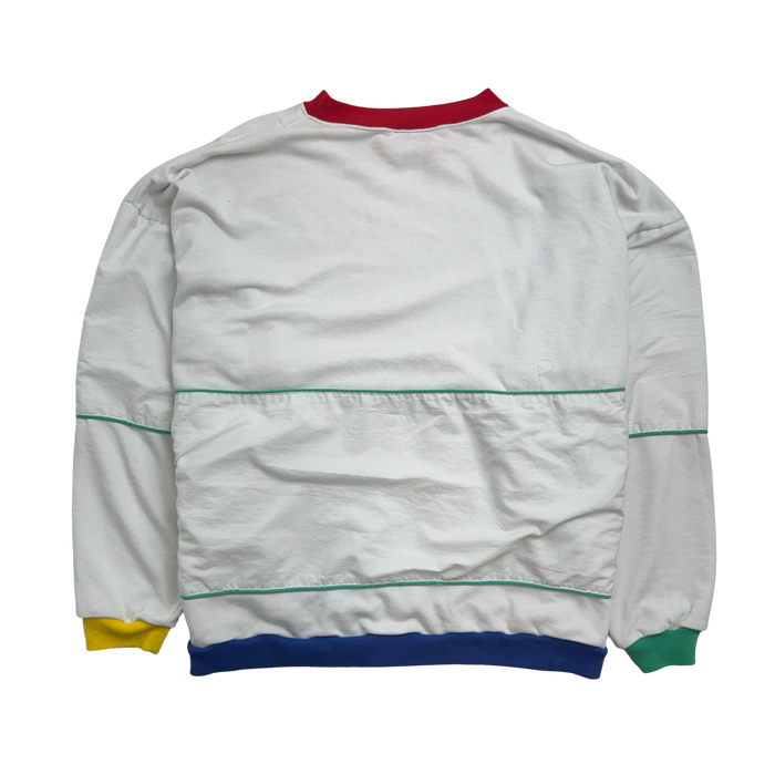 Vintage 90s Camp Beverly Hills Sweatshirt White | Vitnage Clothing Store Canada