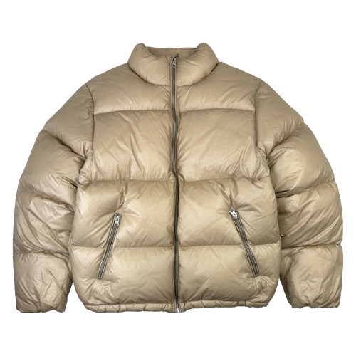 Stussy Down Puffer Parachute Ripstop Cayote (USED) | Vintage Clothing Store Canada