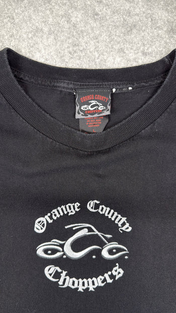 Orange County Choppers Silver Sword L/S Tee Black