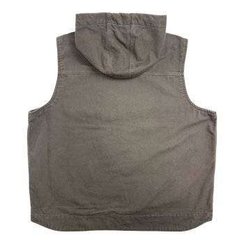 Carhartt Hooded Work Vest Brown