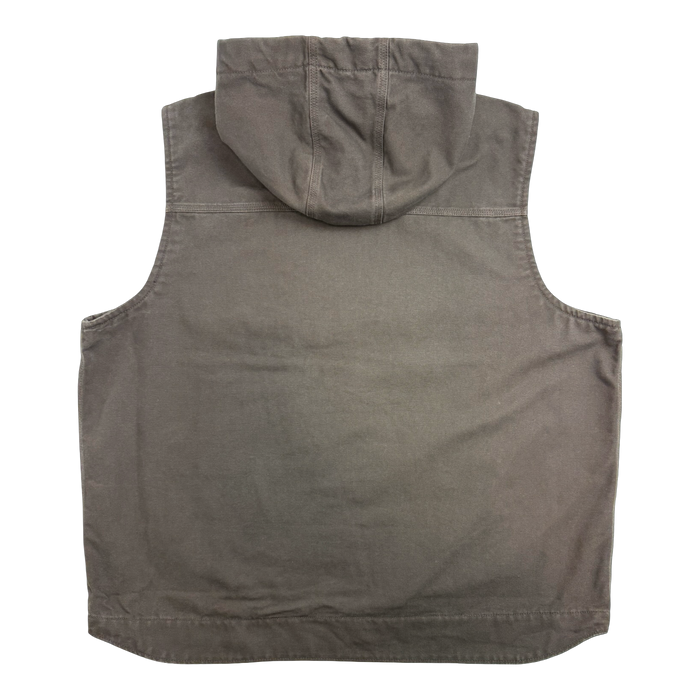 Carhartt Hooded Work Vest Brown | Vitnage Clothing Store Canada