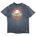 Vintage Harley Davidson National MDA Poker Run Tee Black