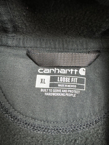 (XXL) Carhartt Sleeve Print Hoodie Black