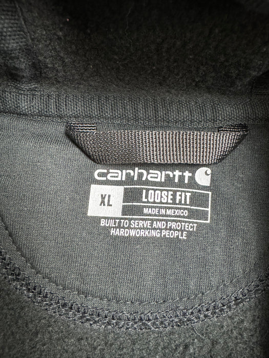 (XXL) Carhartt Sleeve Print Hoodie Black | Vitnage Clothing Store Canada