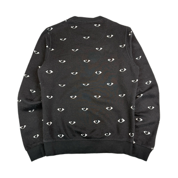 Kenzo All Over Eye Sweatshirt Black (USED)