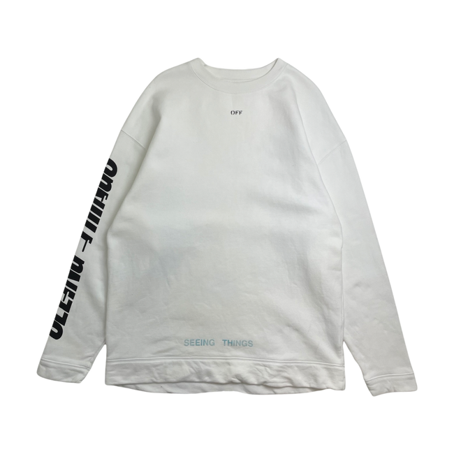 Off-White Marilyn Monroe Crewneck White (USED)