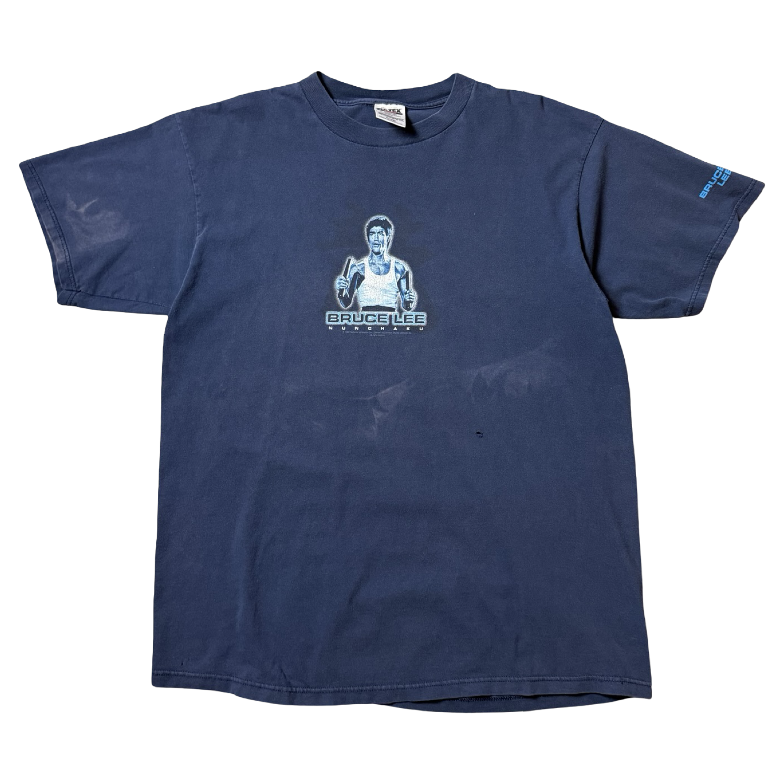 Vintage 1998 Bruce Lee Tee Navy