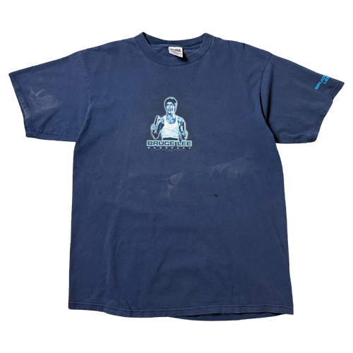 Vintage 1998 Bruce Lee Tee Navy | Vintage Clothing Store Canada
