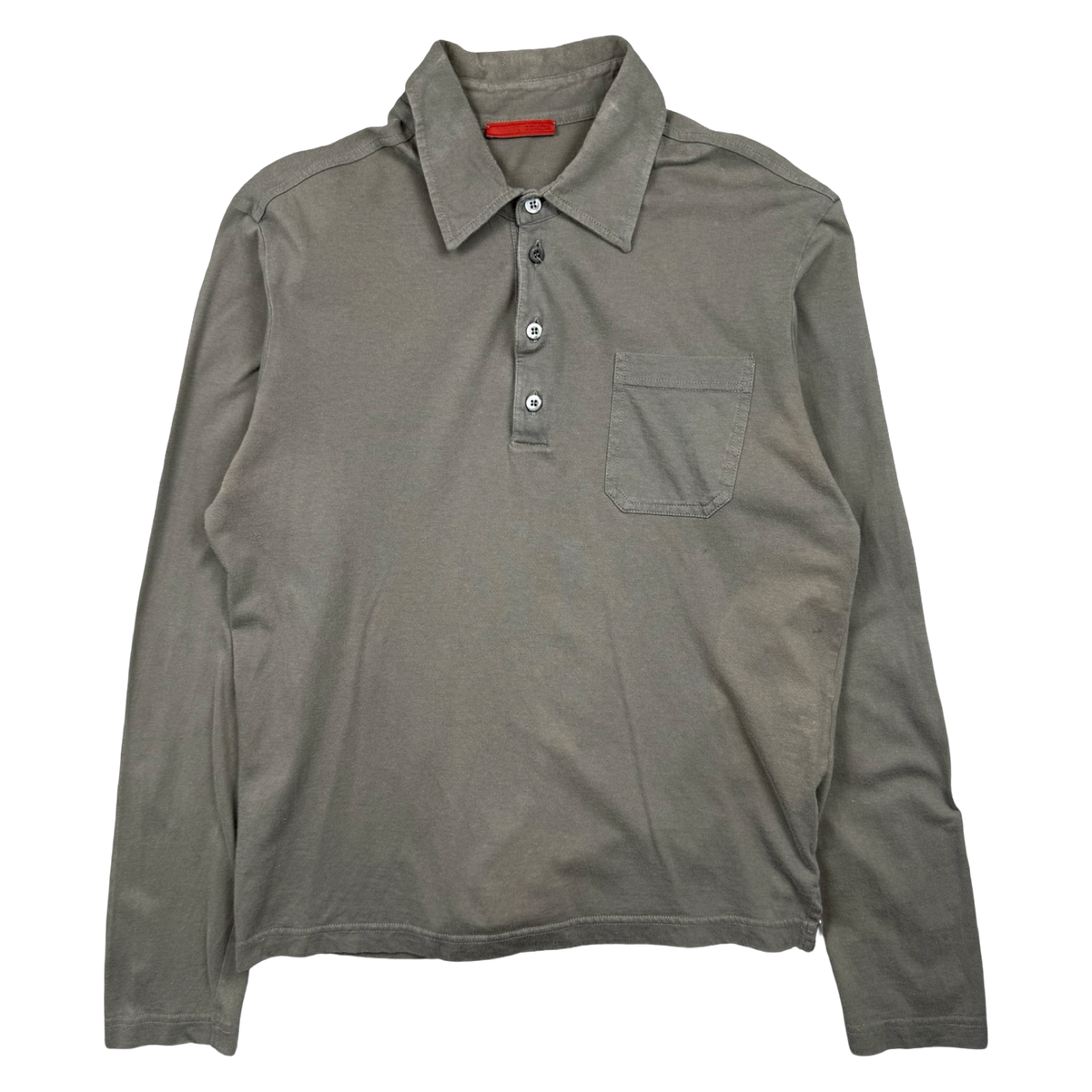 Prada Henley Longsleeve Beige (USED)