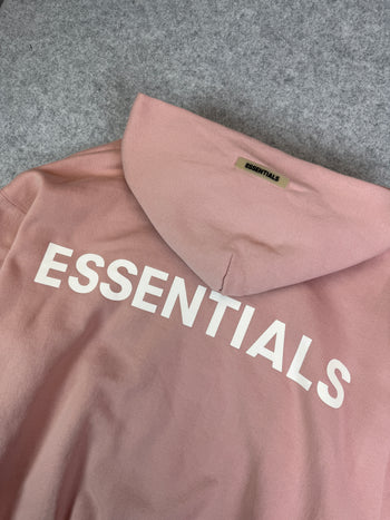 Fear of God Essentials 3M Logo Pullover Hoodie Blush (USED)