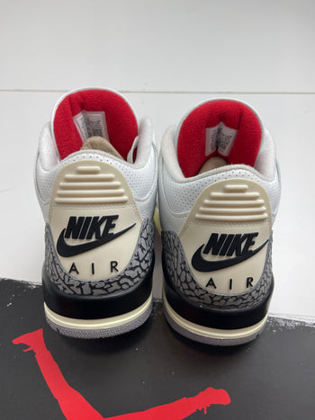 Air Jordan 3 Retro White Cement Reimagined (USED)