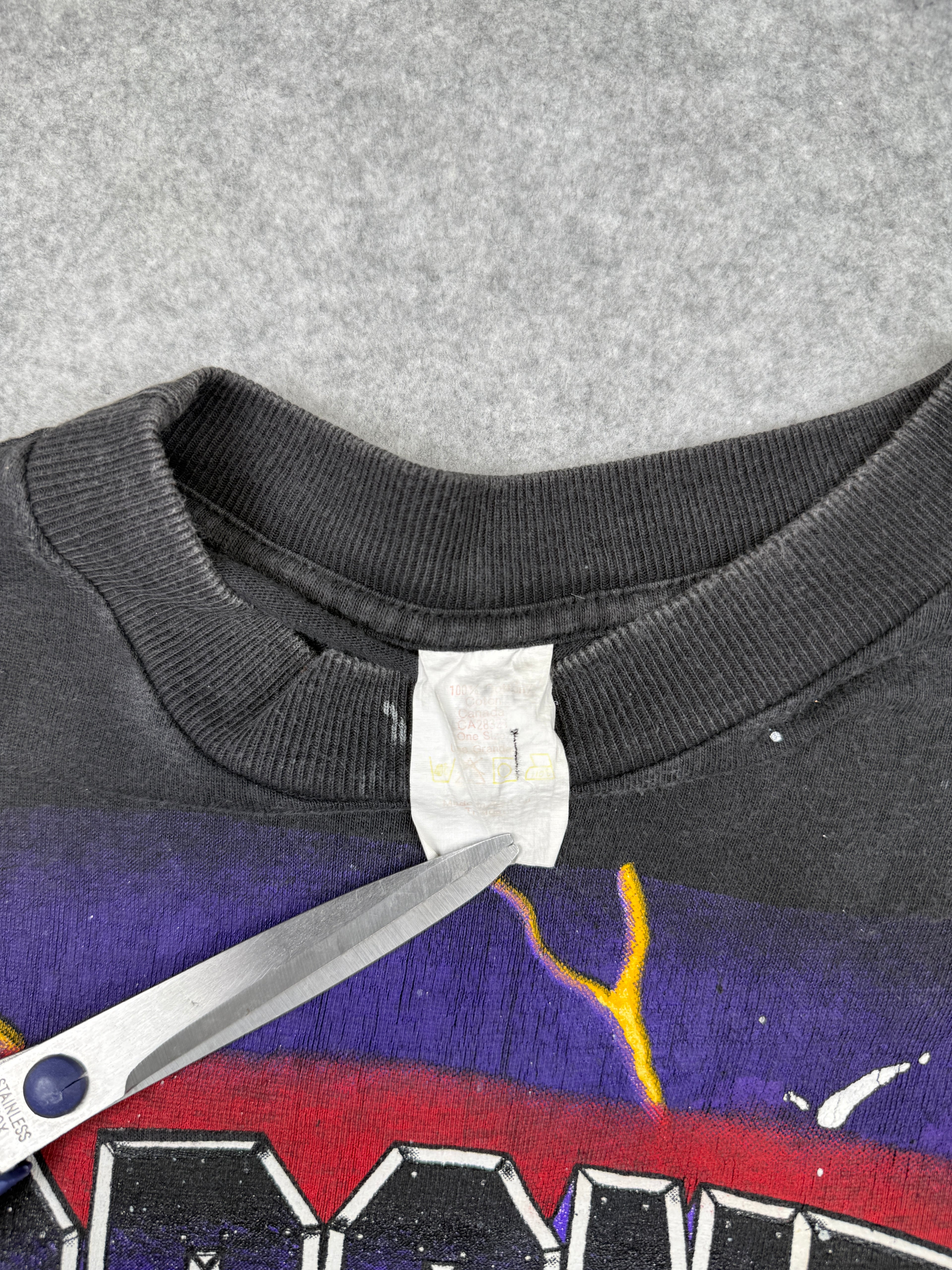 Vintage Toronto Raptors Mascot Tee Black