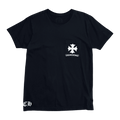 Chrome Hearts Kaleidoscope Cross Pocket Tee Black