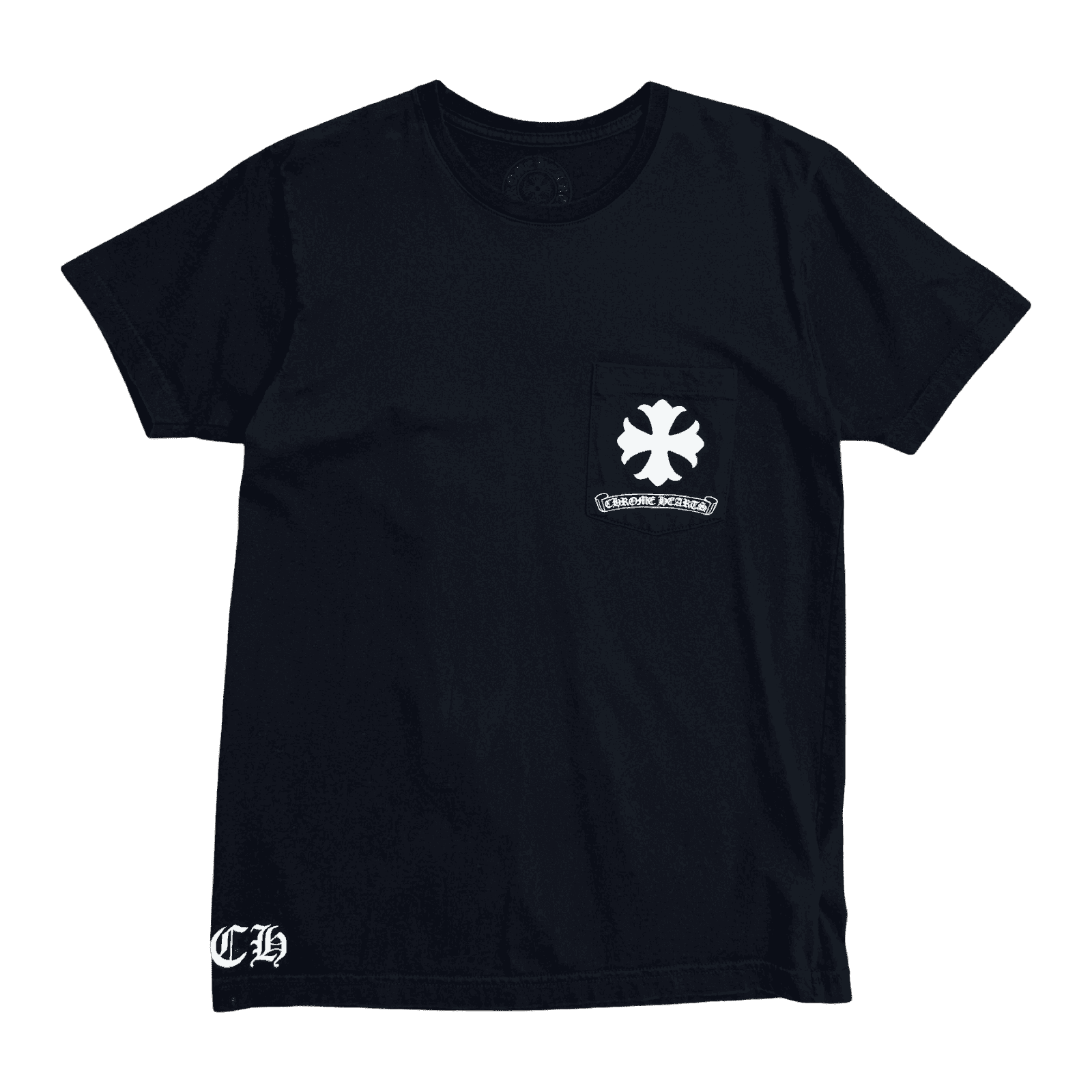 Chrome Hearts Kaleidoscope Cross Pocket Tee Black