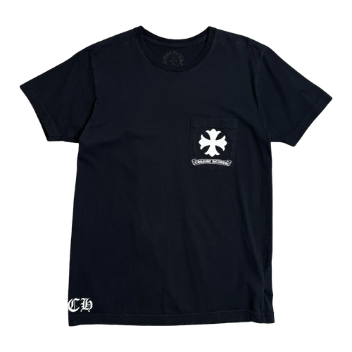 Chrome Hearts Kaleidoscope Cross Pocket Tee Black | Vintage Clothing Store Canada