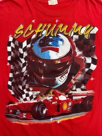 (XXL) Vintage Europe 90s Schumacher Tee Red