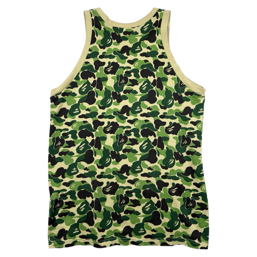 BAPE ABC Tank Top Green (USED) | Vintage Clothing Store Canada