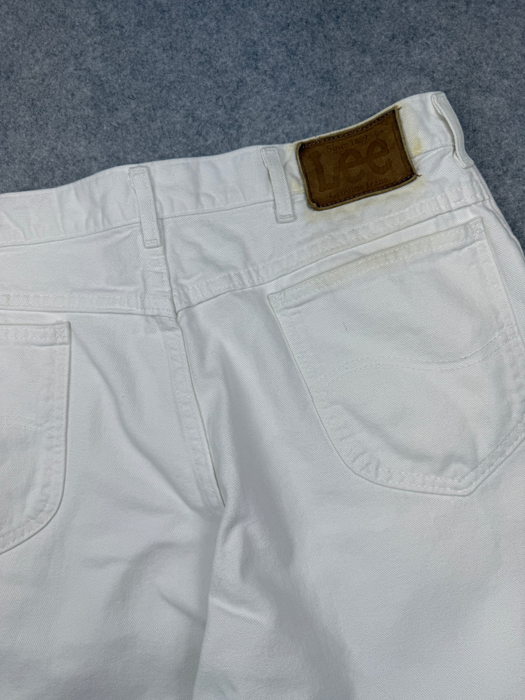 Vintage Lee Shorts White
