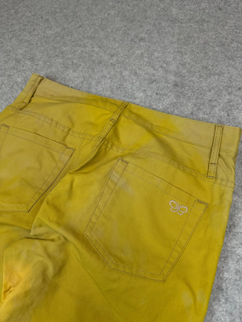 Women’s Bottega Veneta Yellow Straight Cut