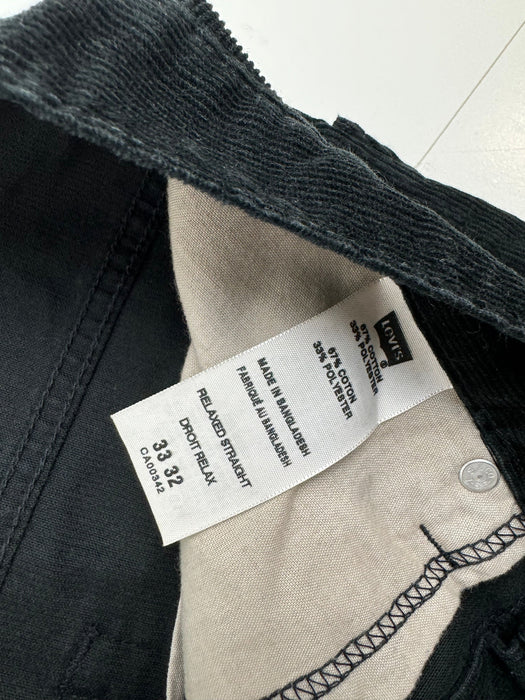 (34) Vintage Levis 559 Corduroy Pants Black | Vitnage Clothing Store Canada