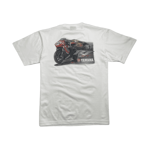 Vintage Yamaha Racing Moto GP Archive Tee White | Vintage Clothing Store Canada