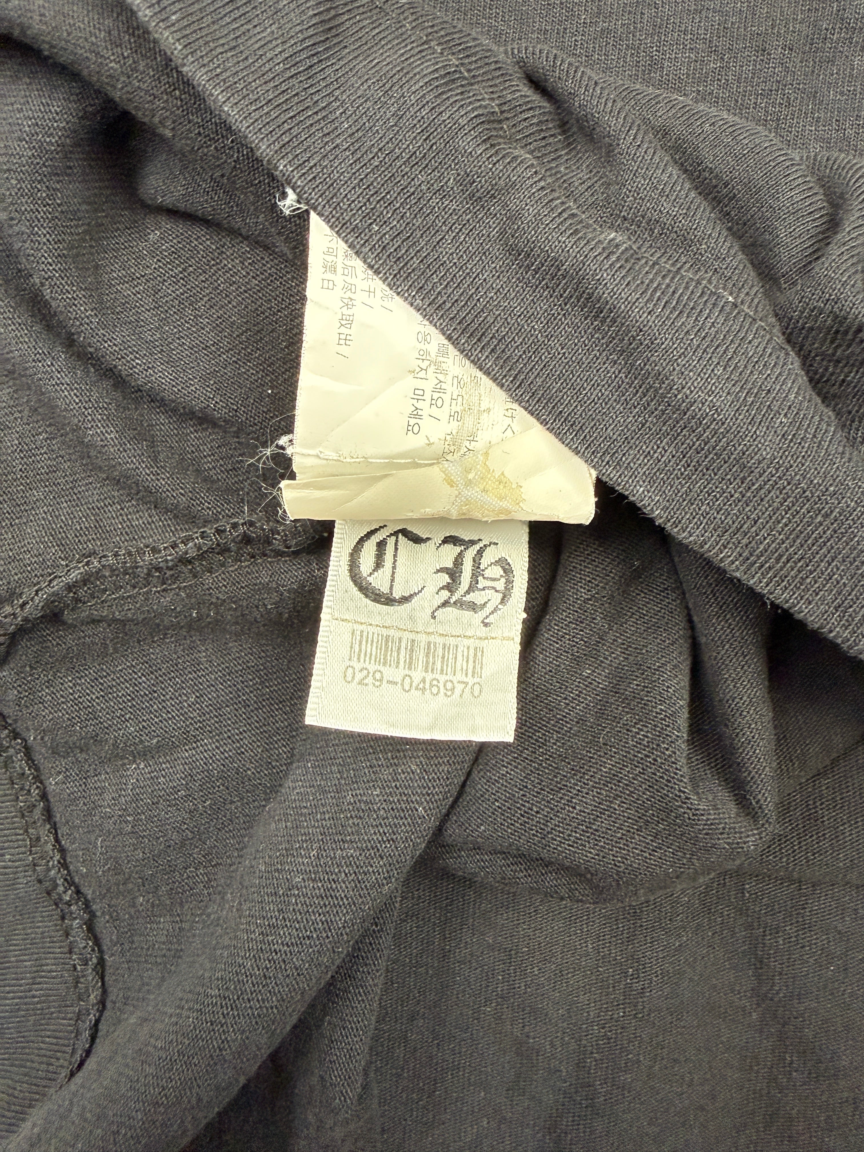 Chrome Hearts Embroidered Logo Pocket Tee Black