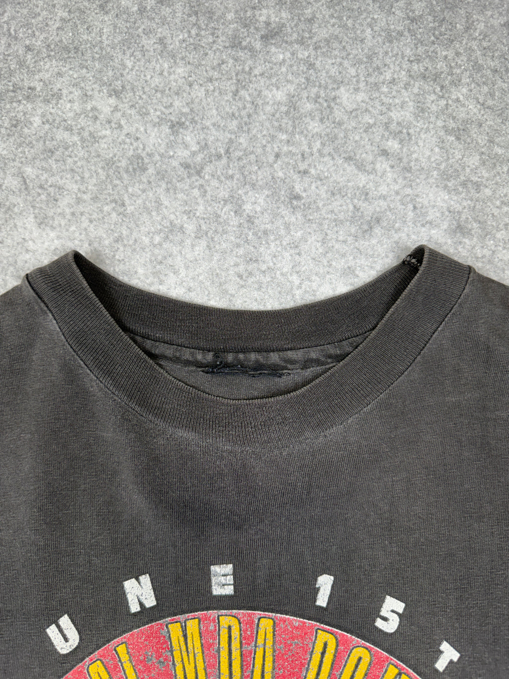 Vintage Harley Davidson National MDA Poker Run Tee Black