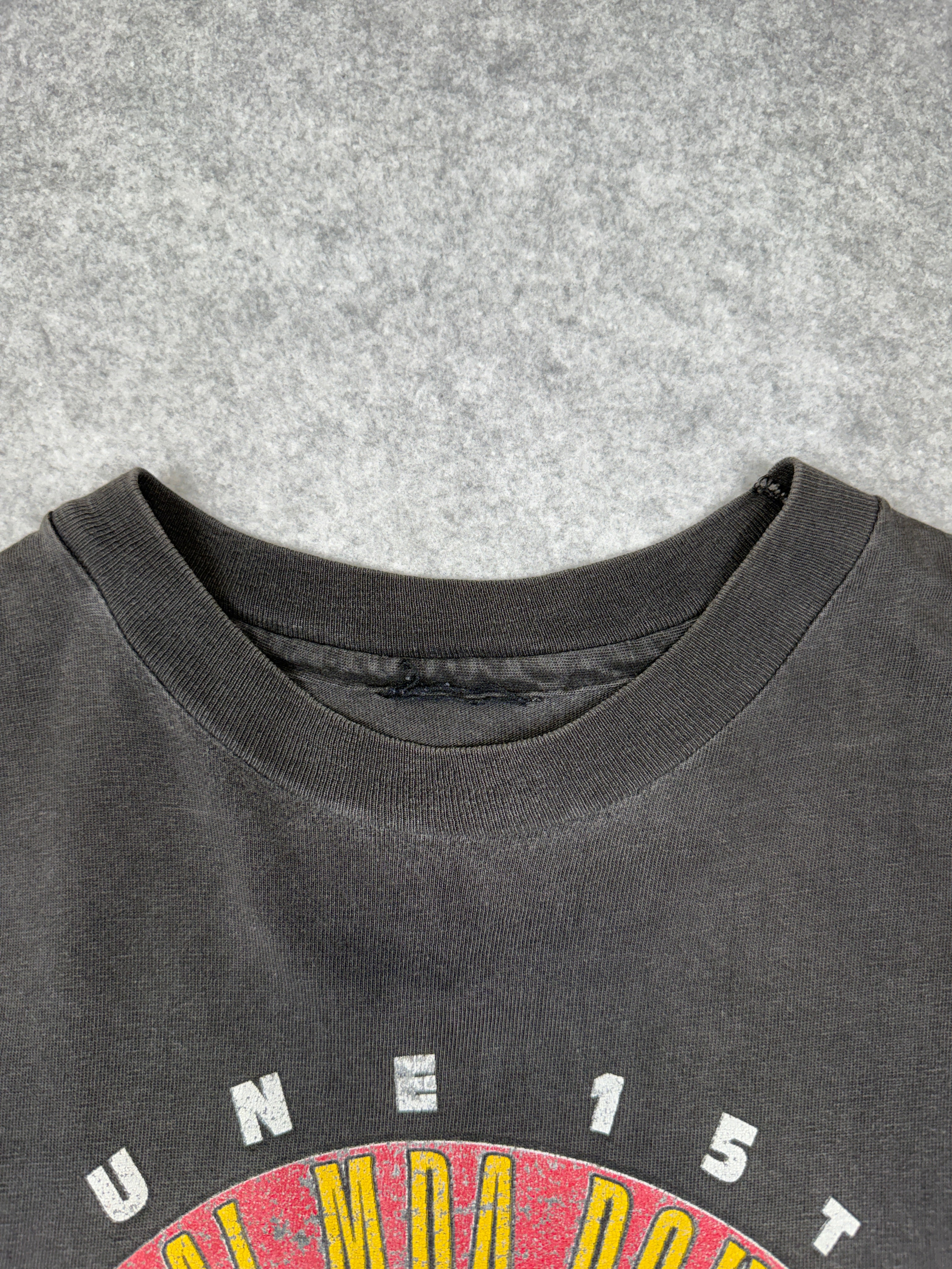 Vintage Harley Davidson National MDA Poker Run Tee Black