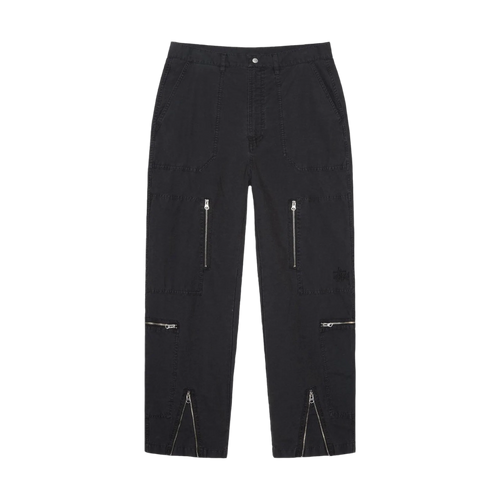 Stussy Flight Ripstop Pigment Dyed Pant Black | Vintage Clothing Store Canada