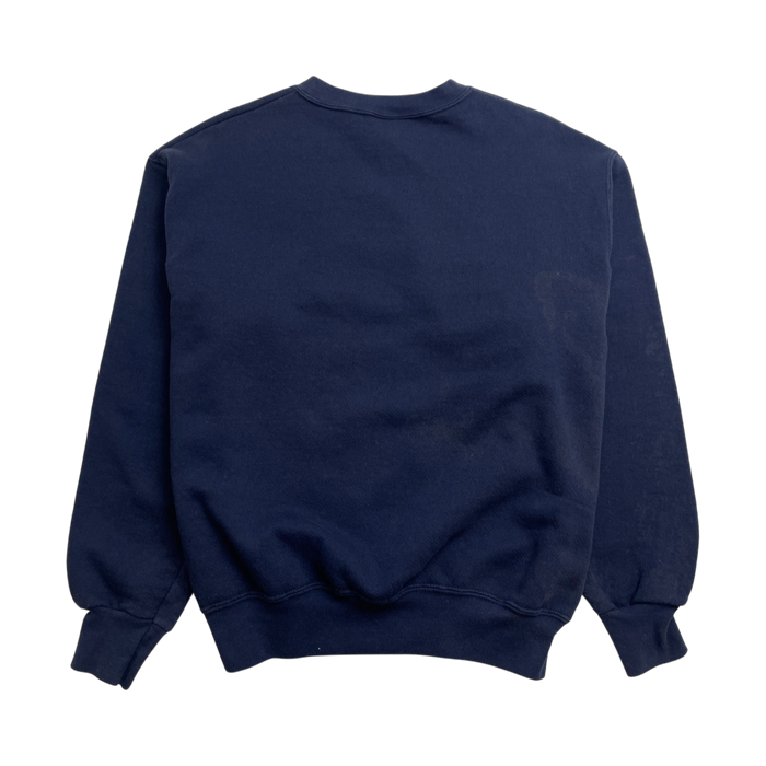 (M) Vintage '03 MLB Chicago Cubs Wrigley Field Sweatshirt Navy | Vitnage Clothing Store Canada