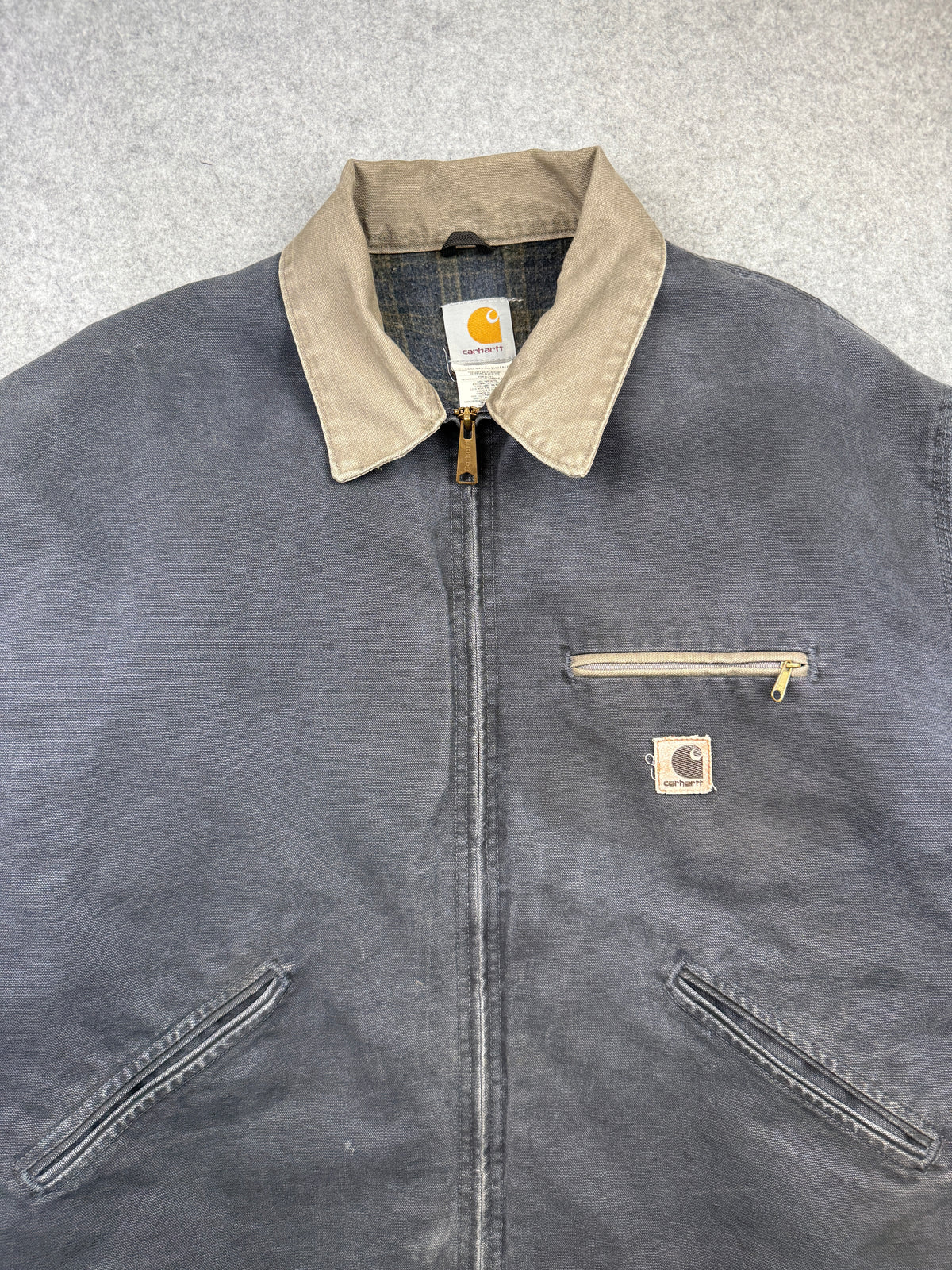 Vintage Carhartt Detroit Jacket Grey