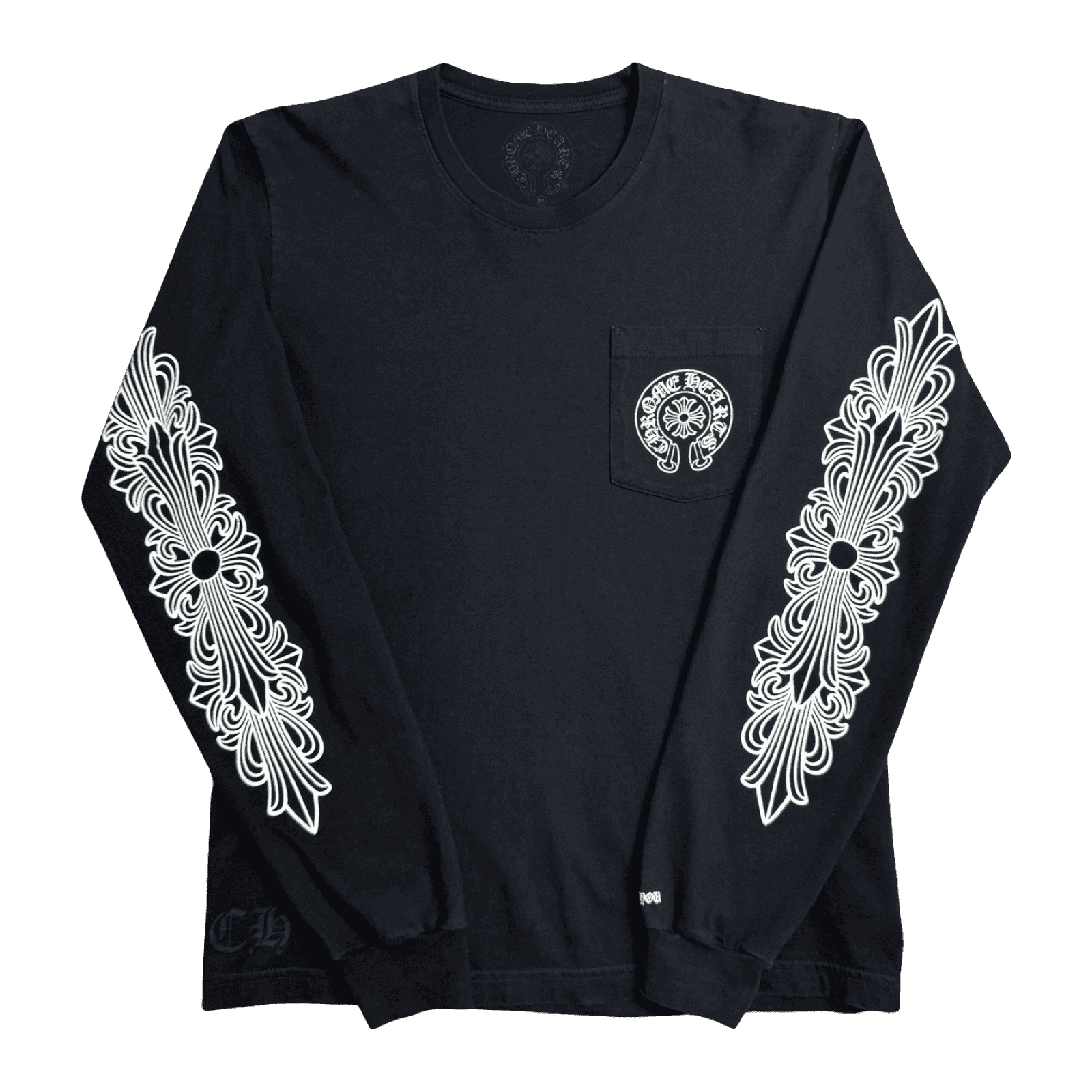 Chrome Hearts Hong Kong Horseshoe L/S Tee Black
