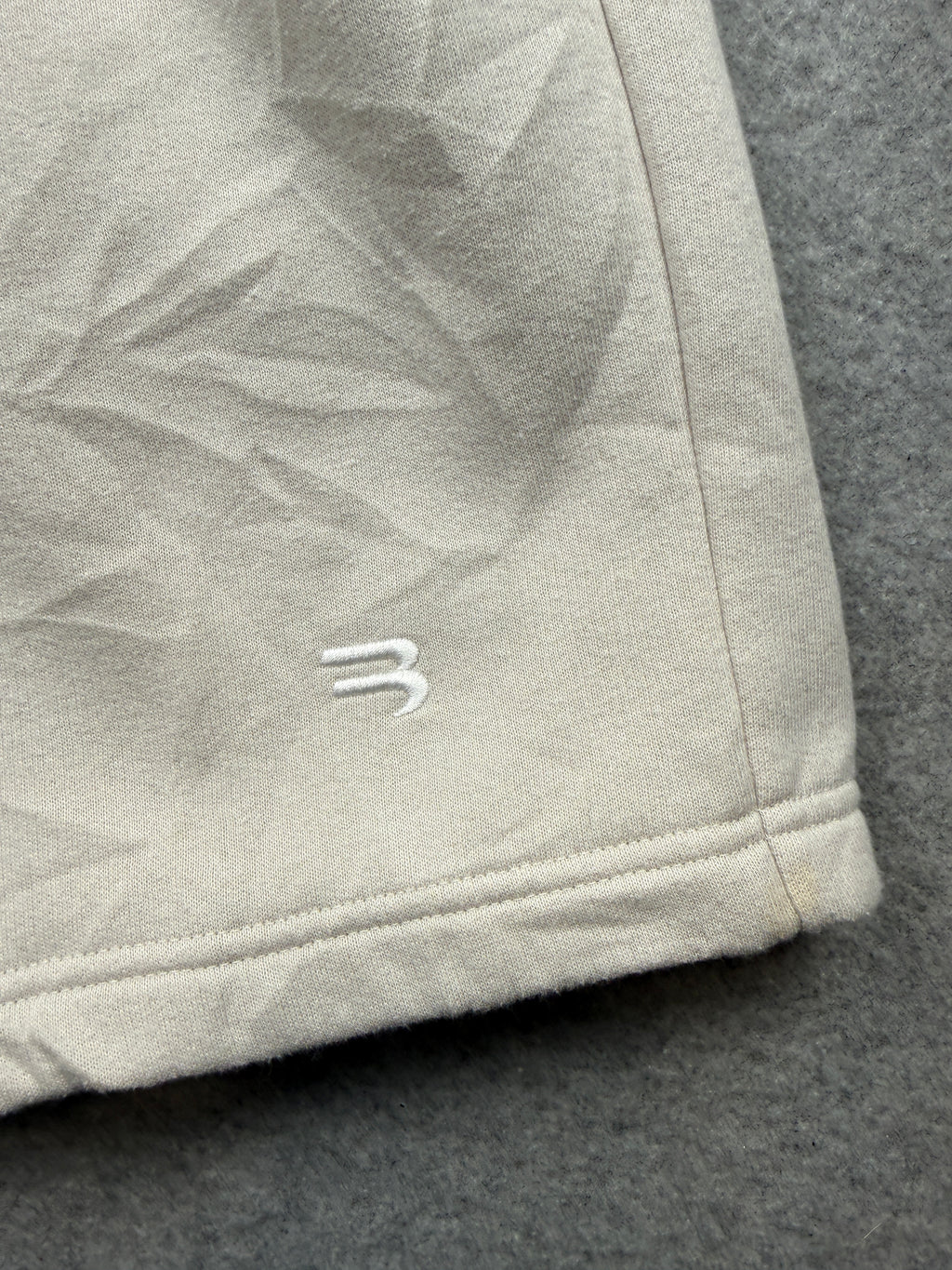 Balenciaga Loose Fit Sweatshorts Off-white