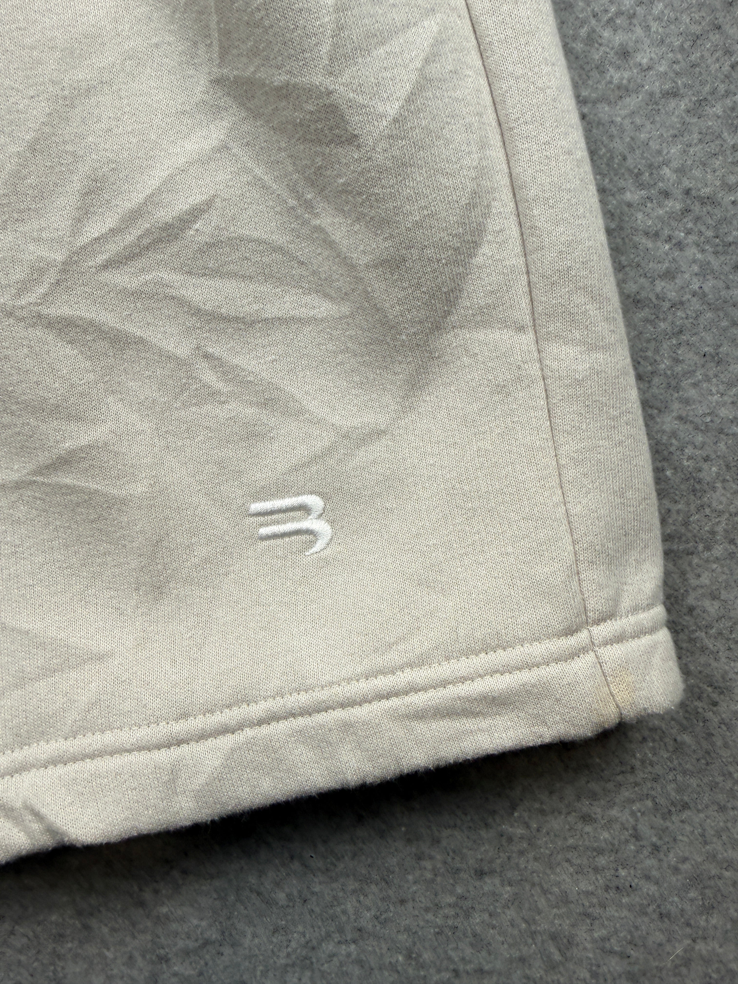 Balenciaga Loose Fit Sweatshorts Off-white